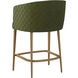 Cornella Forest Green Dining Armchair
